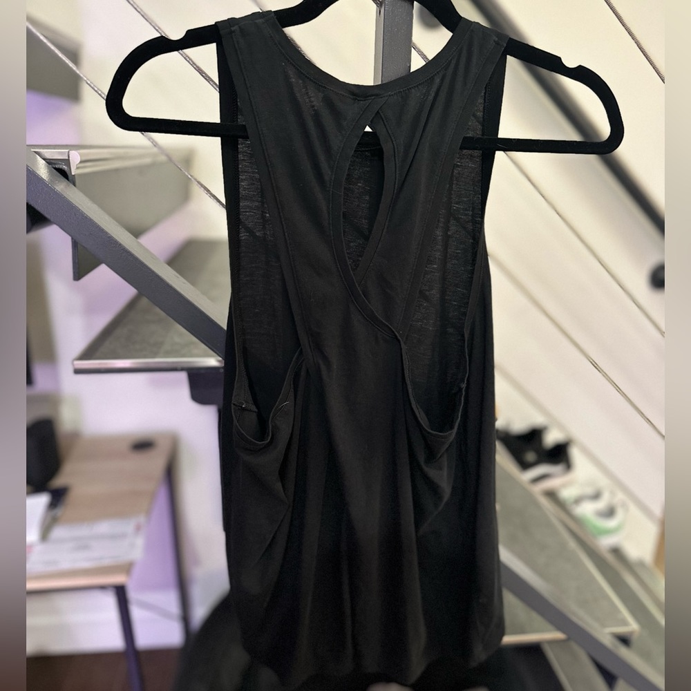Victoria Secret Sport Open Back Active Tank Black